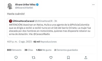 Con este mensaje en su