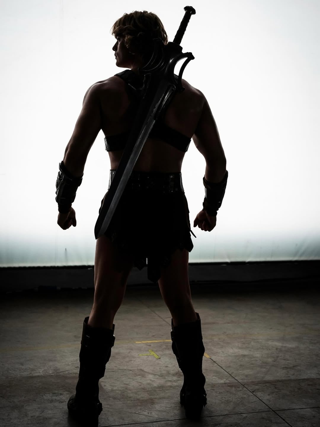 La imagen de Galitzine como He-Man respeta la estética clásica de la serie animada. (Crédito: @nicholasgalitzine)