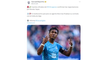 El mediocampista peruano Renato Tapia