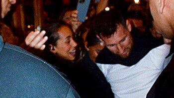 Locura por Lionel Messi en