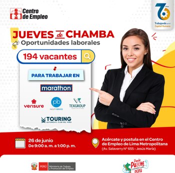 Los interesados deberán acercarse desde