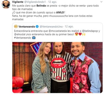 Aseguraron que la cantante recibe