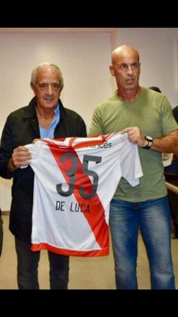 La imagen del homenaje que