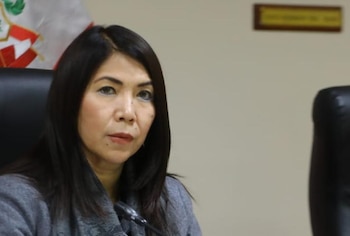 María Cordero Jon Tay durante