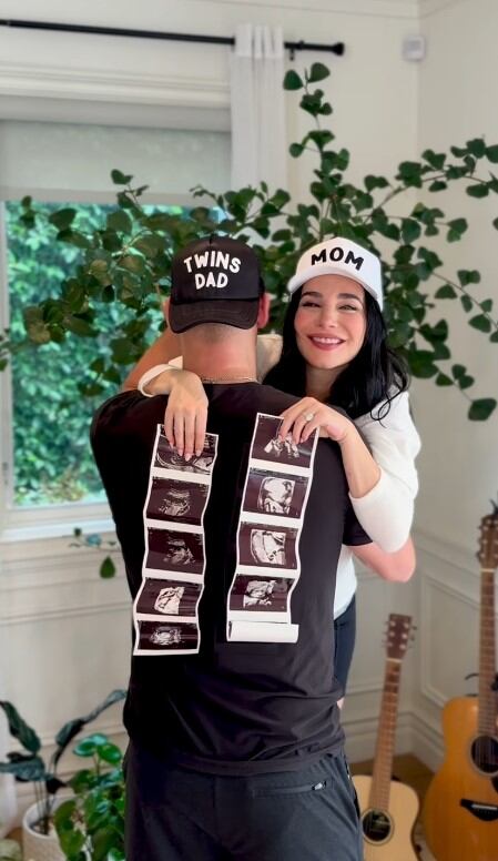 La publicación del ultrasonido marcó un momento especial, mostrando la alegría de la pareja por la llegada de los gemelos (IG)