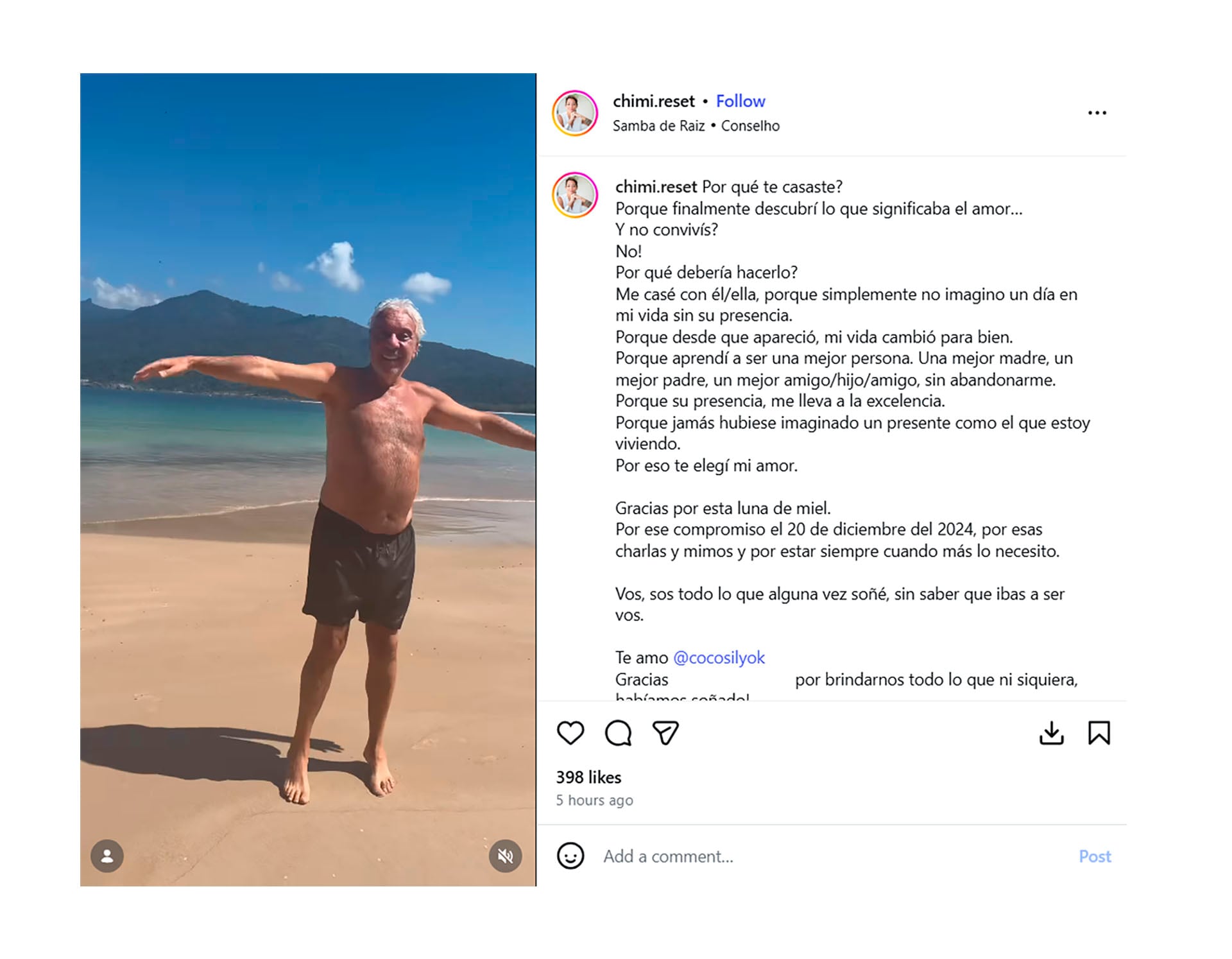 Paisajes exóticos, rituales privados y el significado renovado surgen a través de momentos únicos y agradecimientos expresados públicamente entre compromisos y confesiones inesperadas