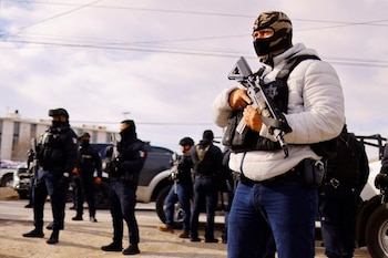 Imagen de archivo. Fuerzas de seguridad llegan a la prisión estatal Cereso número 3 después de que hombres armados ingresaron a la prisión y liberaron a varios reclusos, en Ciudad Juárez, México. 1 de enero de 2023. REUTERS/José Luis González
