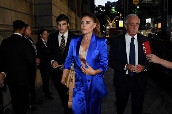 Zulemita Menem eligió el azul