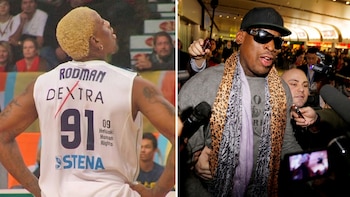 La increíble oferta que recibió Dennis Rodman en un bar de Finlandia para jugar un partido de básquet a los 44 años