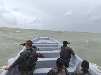 Honduras solicitó apoyo a la Fuerza Naval de Nicaragua para ampliar la búsqueda en la frontera marítima por el riesgo de deriva de la embarcación.