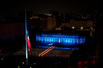 El Palacio de la Moneda,
