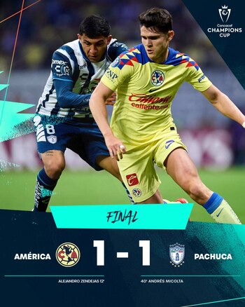 América y Tuzos dejaro todo