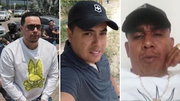 Los cabecillas Jorge Eliecer Díaz