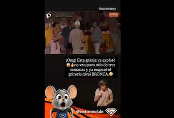 Tensão total em La Granja VIP: gritos, insultos e provocações em batalhas acirradas entre os participantes. Navio: A Fazenda Vip.