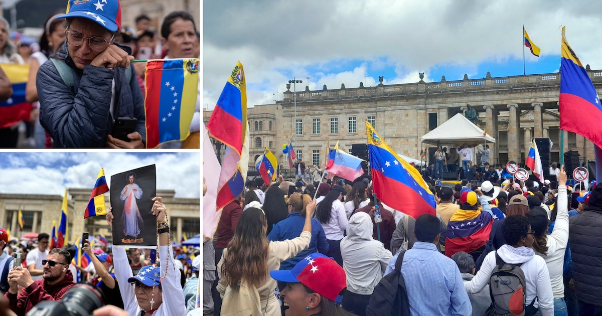 Venezolanos se movilizaron globalmente para protestar contra la elección de Maduro: Colombia no fue la excepción