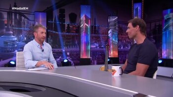 Rafa Nadal junto a Pablo