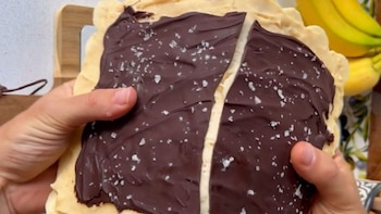 Snack helado de plátano y chocolate proteico: una receta rápida y sencilla para los amantes del deporte