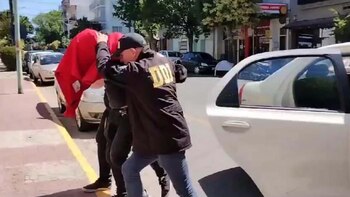 El acusado al ser llevado