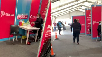 Centro vacunatorio del Parque Cervecero