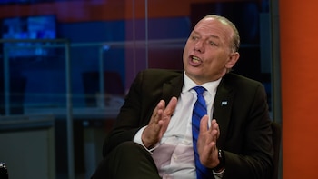 Sergio Berni, mkinsitro bonaerense. Podría