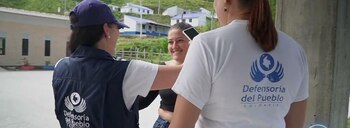 La Defensoría expresó su respaldo