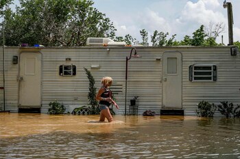 El sur de Texas bajo