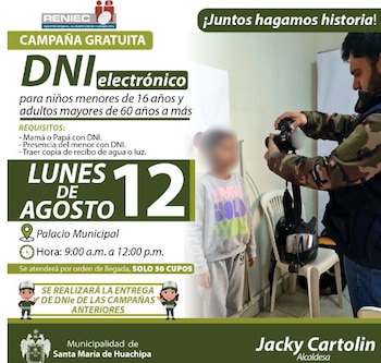 Los vecinos podrán acceder de