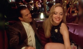 Sharon Stone y Robert De Niro compartieron pantalla en Casino (1995)