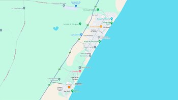 Tramo del frente costero que