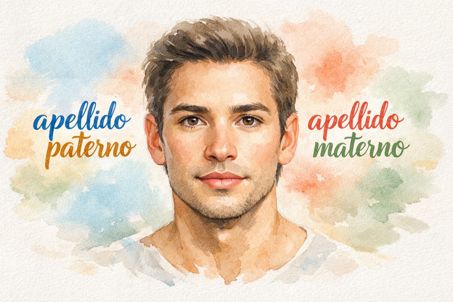 Una ilustración editorial en acuarela muestra un rostro genérico junto a las palabras