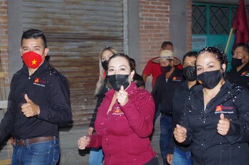 La funcionaria pública resultó ilesa