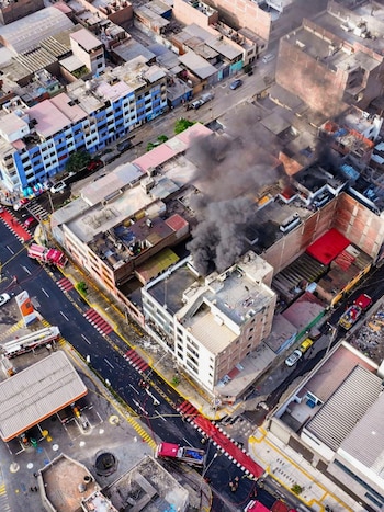 Los Bomberos calificaron el siniestro
