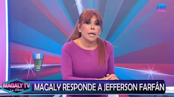 “Sí o no”: Jefferson Farfán lanza nueva indirecta a Magaly Medina y vuelve a mencionar el servicio comunitario. Captura: Magaly TV La Firme.