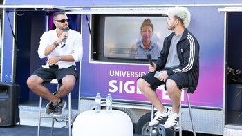 Una de las primeras paradas