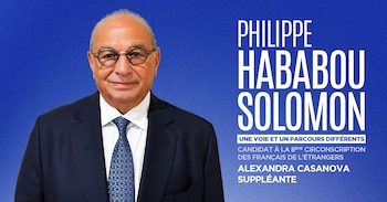 Philippe Hababou Solomon, en un