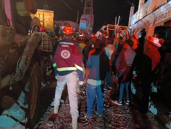 Temascalcingo Edomex explosión heridos muertos