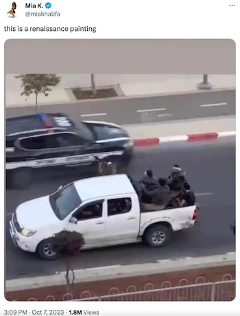 La ex actriz pornográfica Mia