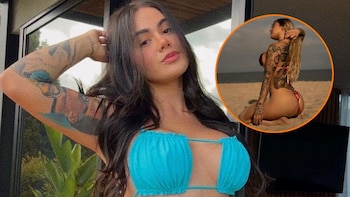 Cintia Cossio mostró y habló