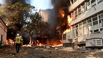 Al menos dos muertos, incluido un niño, en un nuevo ataque ruso con misiles y drones contra Kiev (Ucrania)