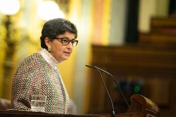 01/12/2020 La ministra de Asuntos Exteriores, UE y Cooperación, Arancha González Laya, explica en el Congreso el proyecto de Presupuestos Generales del Estado (PGE) 2021 para su departamento.
EUROPA ESPAÑA POLÍTICA
CONGRESO DE LOS DIPUTADOS