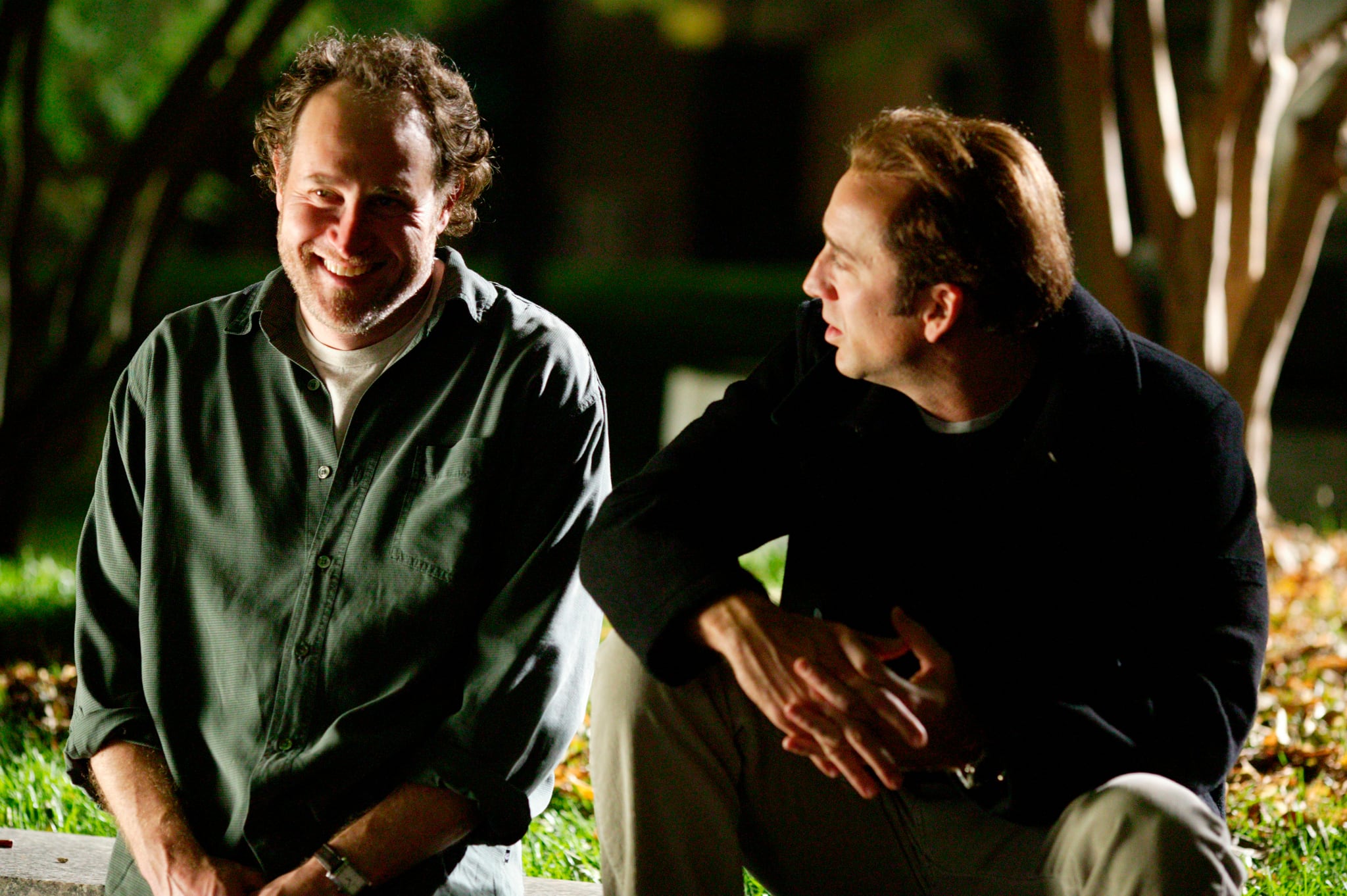 El director Jon Turteltaub junto a Nicolas Cage