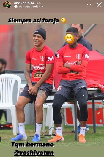 Andy Polo también se sumó