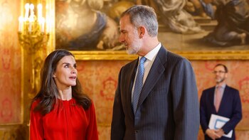 Los reyes Felipe y Letizia