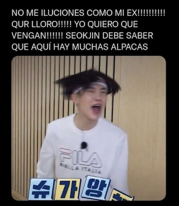 Memes sobre BTS en Perú.