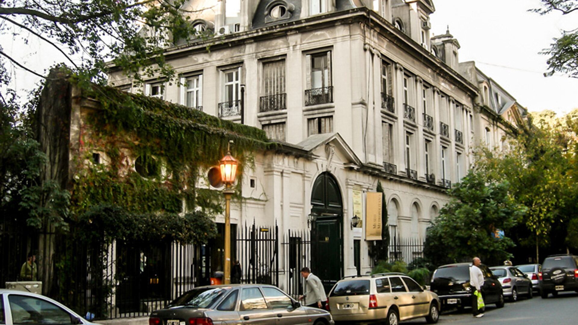 El Museo Metropolitano de Buenos Aires funcionaba en la plata baja del Palacio Anchorena, ubicado sobre la calle Castex al 3200, en el barrio porteño de Palermo (Foto/Maps)