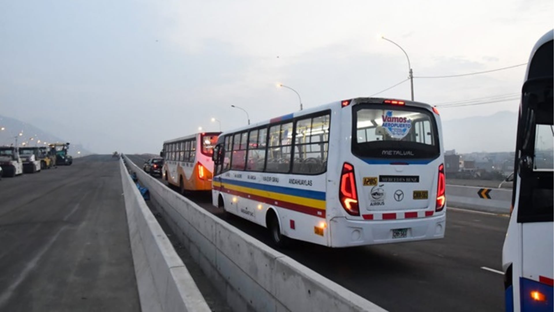 ATU habilita servicios expresos de transporte público en el nuevo bypass Las Torres. (Foto: ATU)