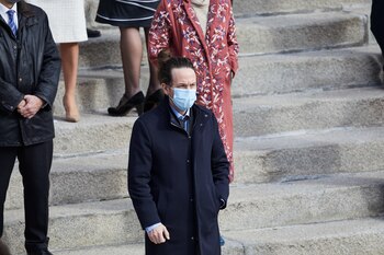 06/12/2020 El vicepresidente segundo del Gobierno, Pablo Iglesias, durante el acto institucional por el Día de la Constitución en el Congreso de los Diputados, en Madrid (España), a 6 de diciembre de 2020.
POLITICA
EUROPA PRESS/J. Hellín. POOL - Europa Press