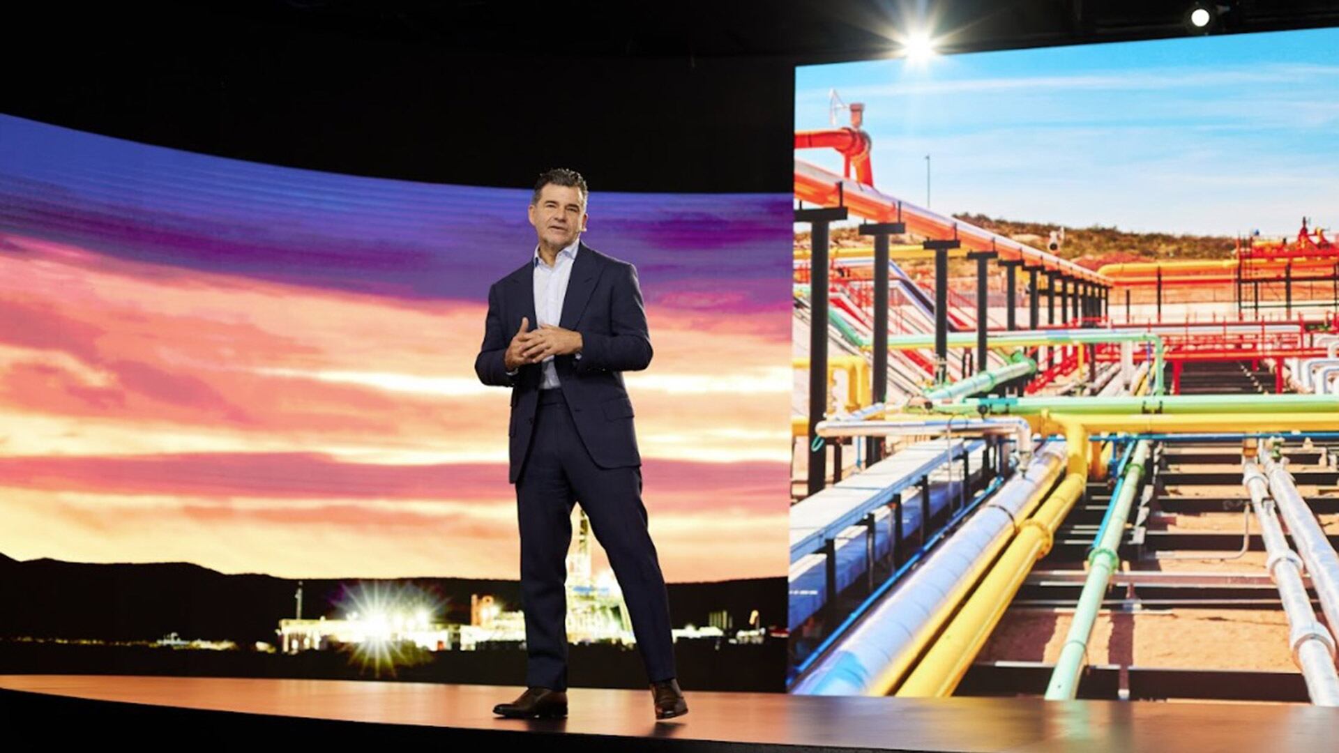 Galuccio en el Investors Day de hoy