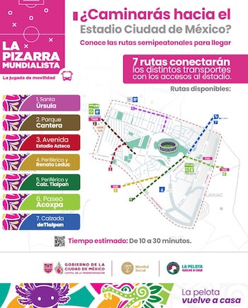 Conecta con el sitio de taxis
autorizado en Av. Acoxpa y Calzada
Acoxpa.