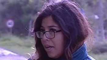 Victoria Agüero, vecina de Abril,